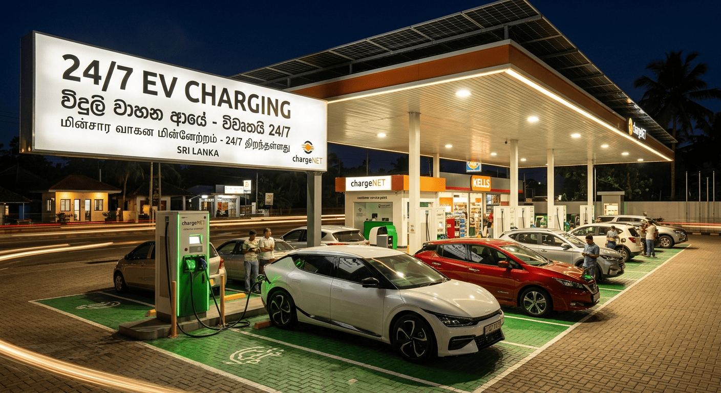 24/7 EV Car Charging